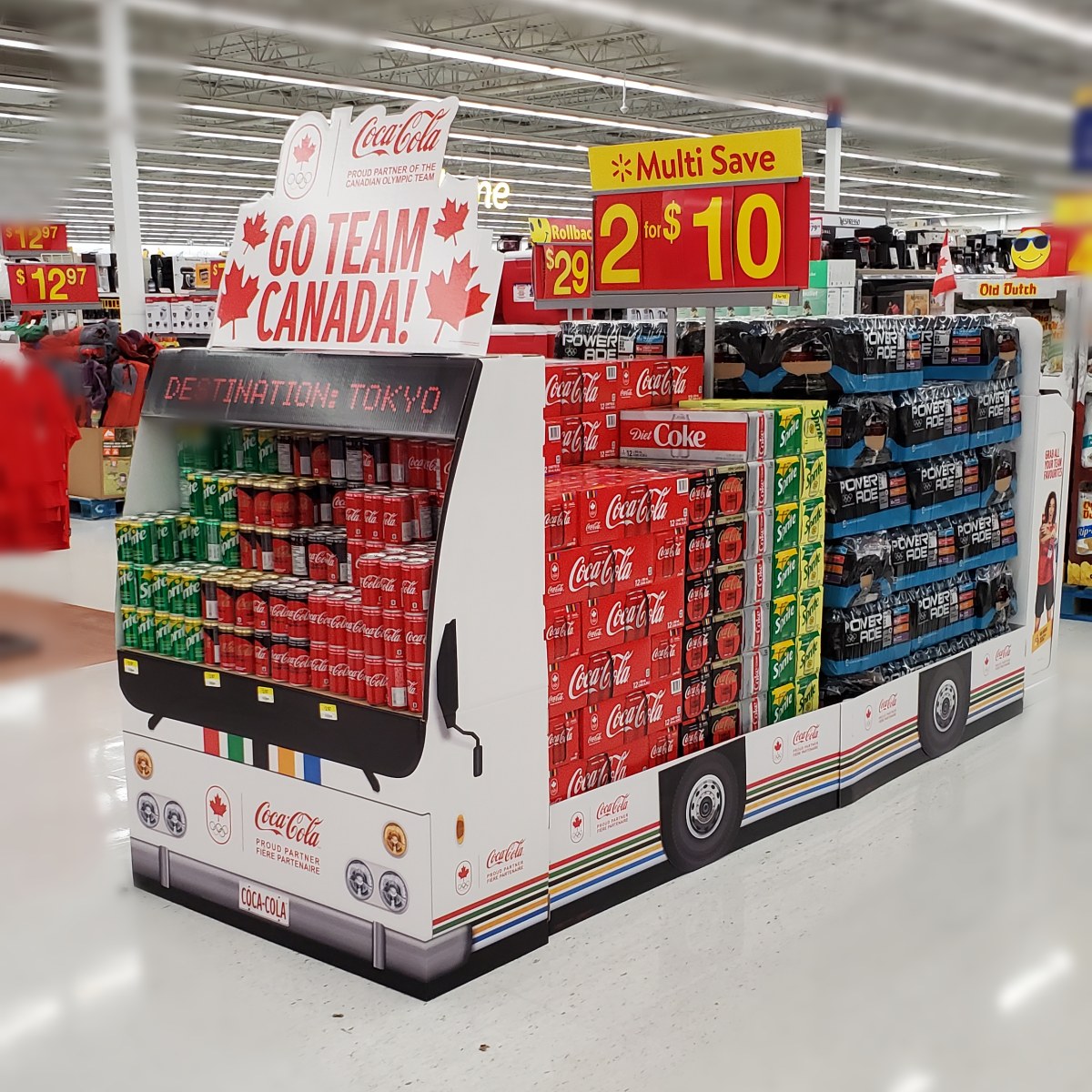 In-store display at BC Liquor