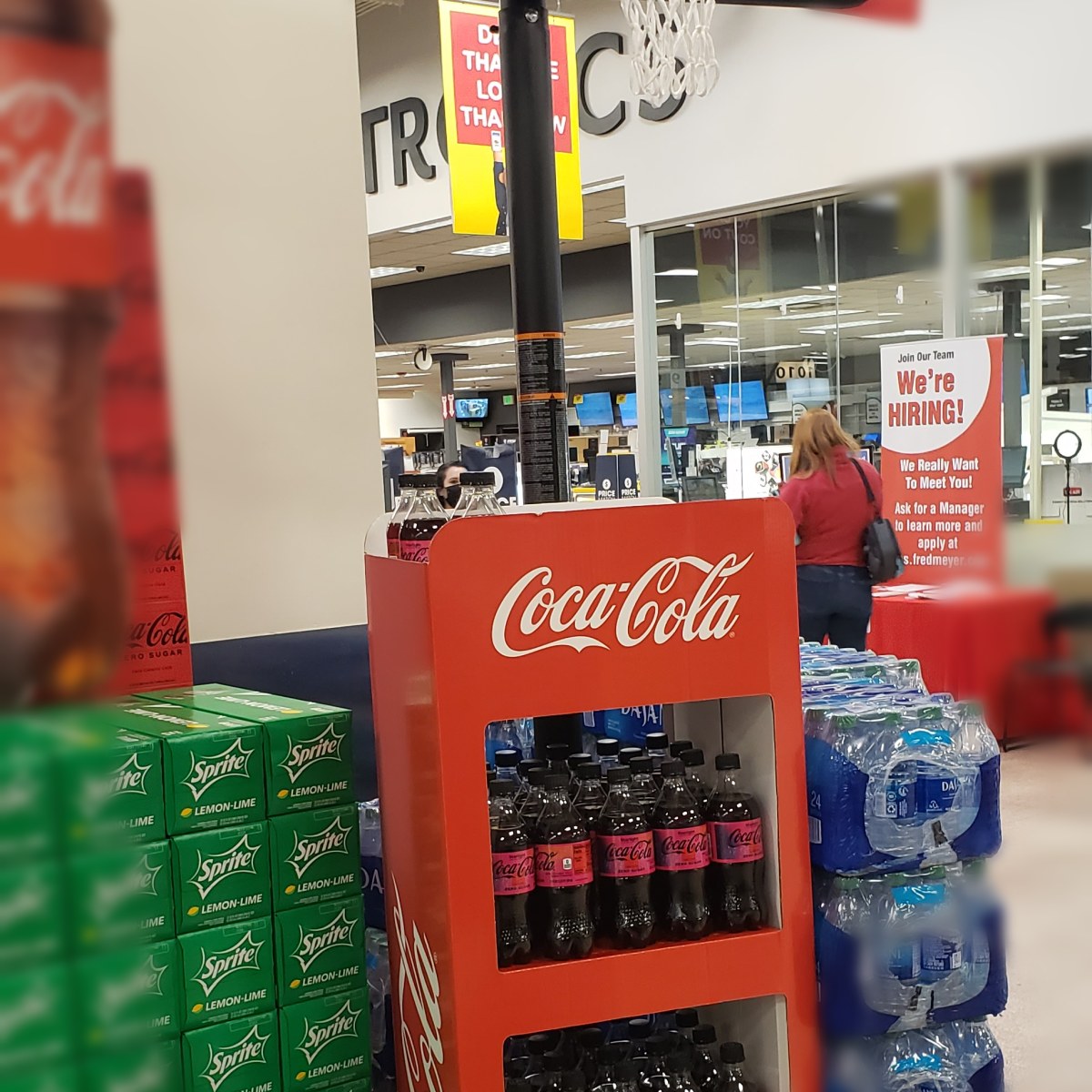In-store display at Total Wine