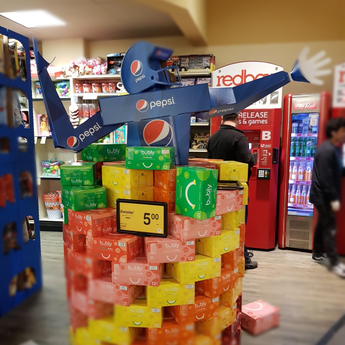 In-store display at Costco