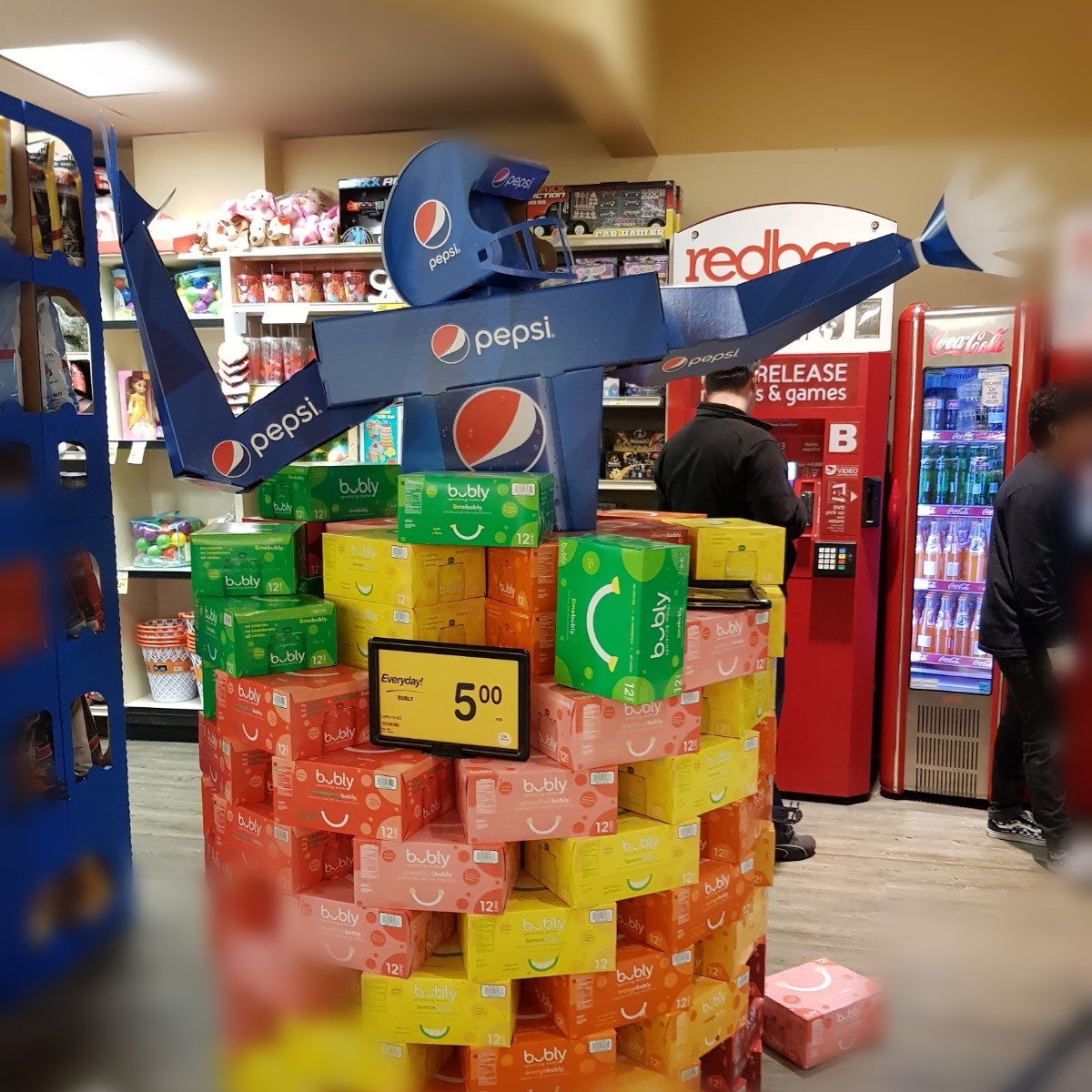 In-store display at Total Wine