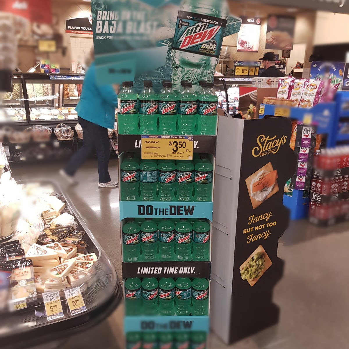 In-store display at Local Wine Shop