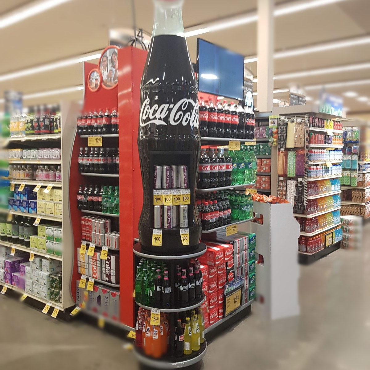 In-store display at Total Wine