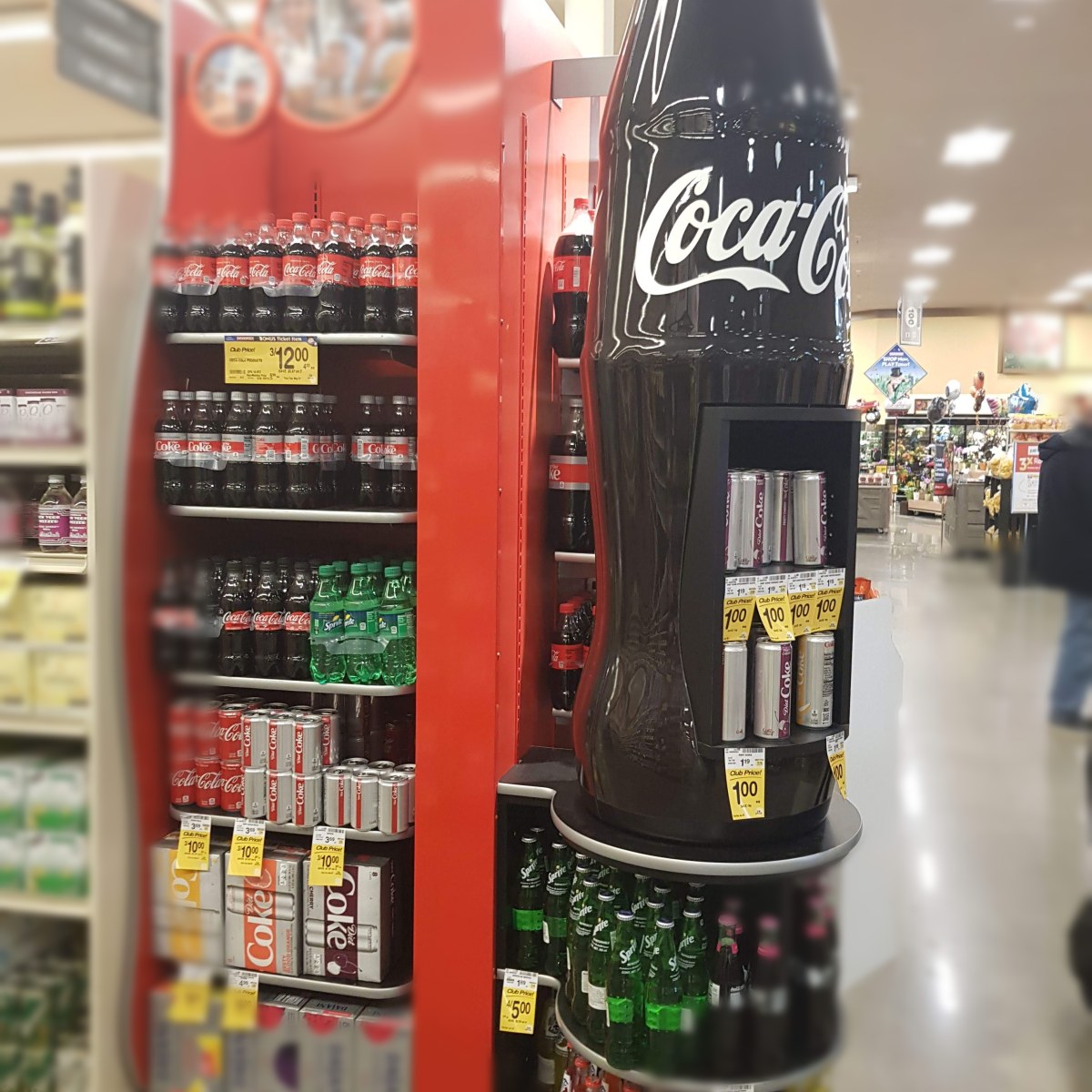 In-store display at Spec's