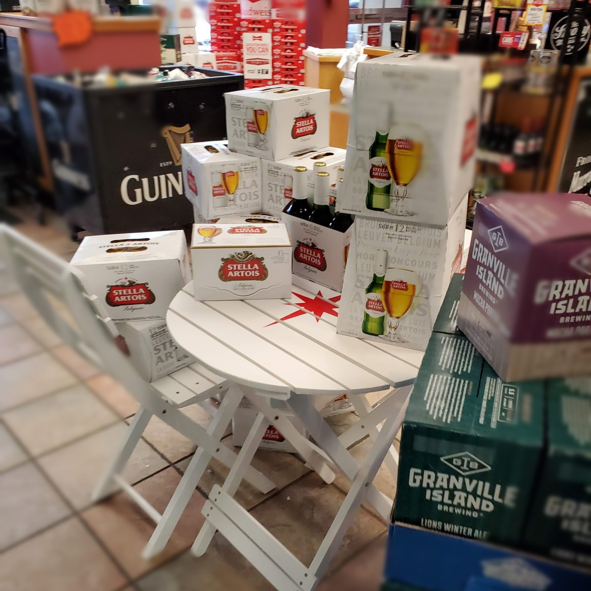 Stella Artois at Whole Foods