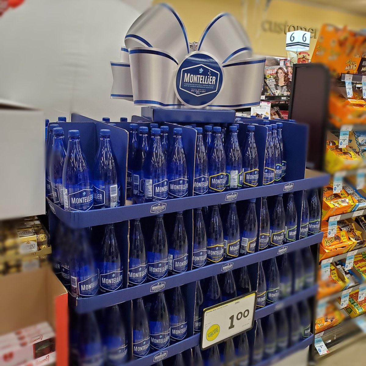 In-store display at Costco