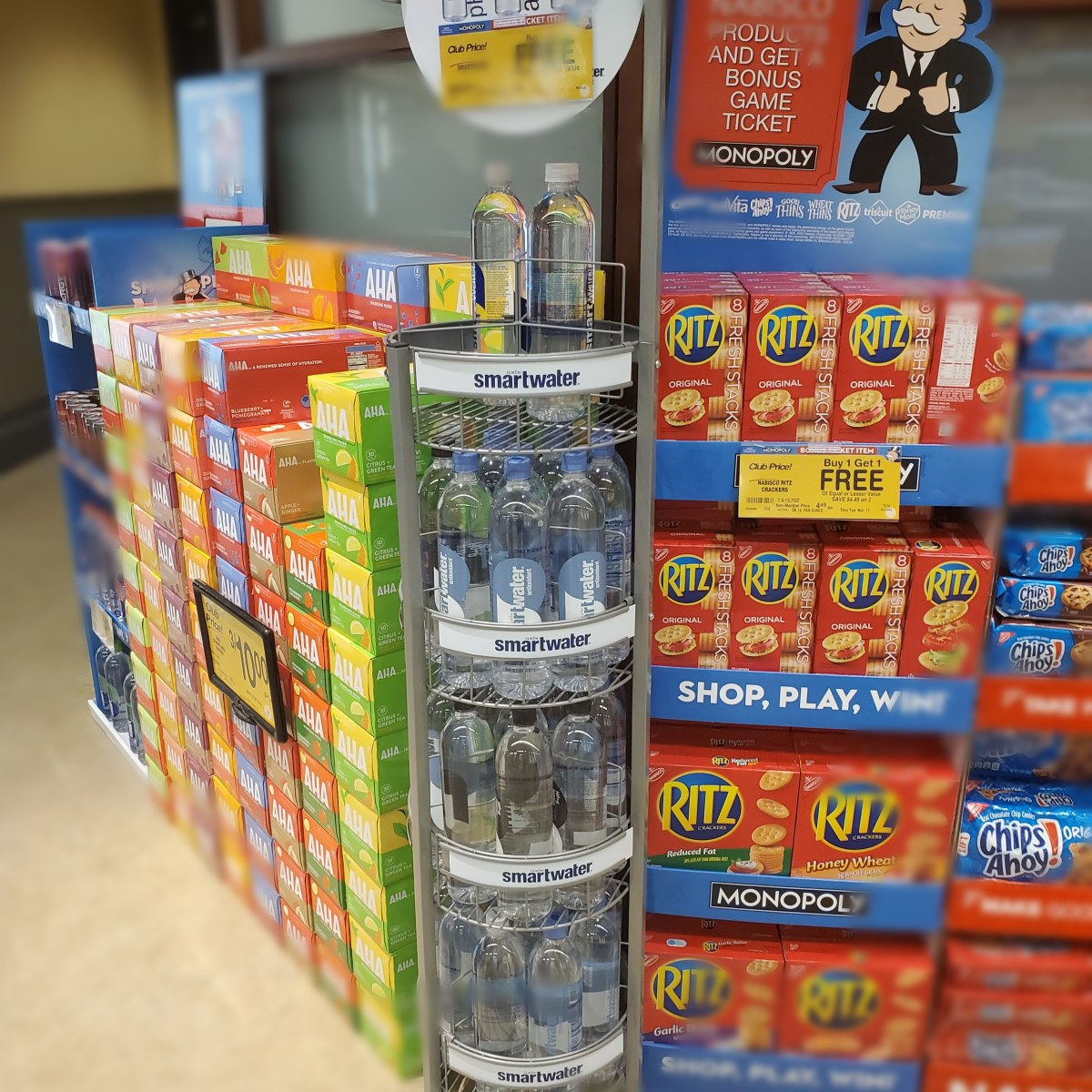 In-store display at Costco