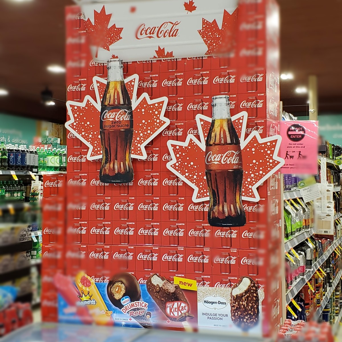 In-store display at BC Liquor