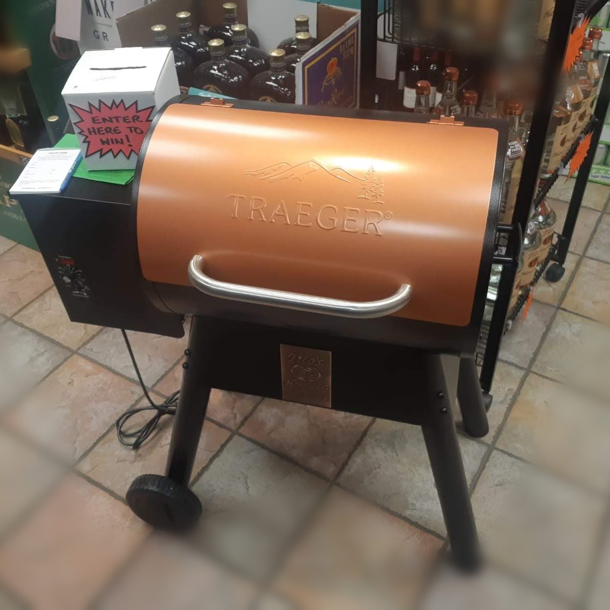 In-store display at BC Liquor