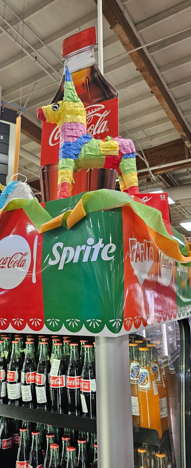 In-store display at Target