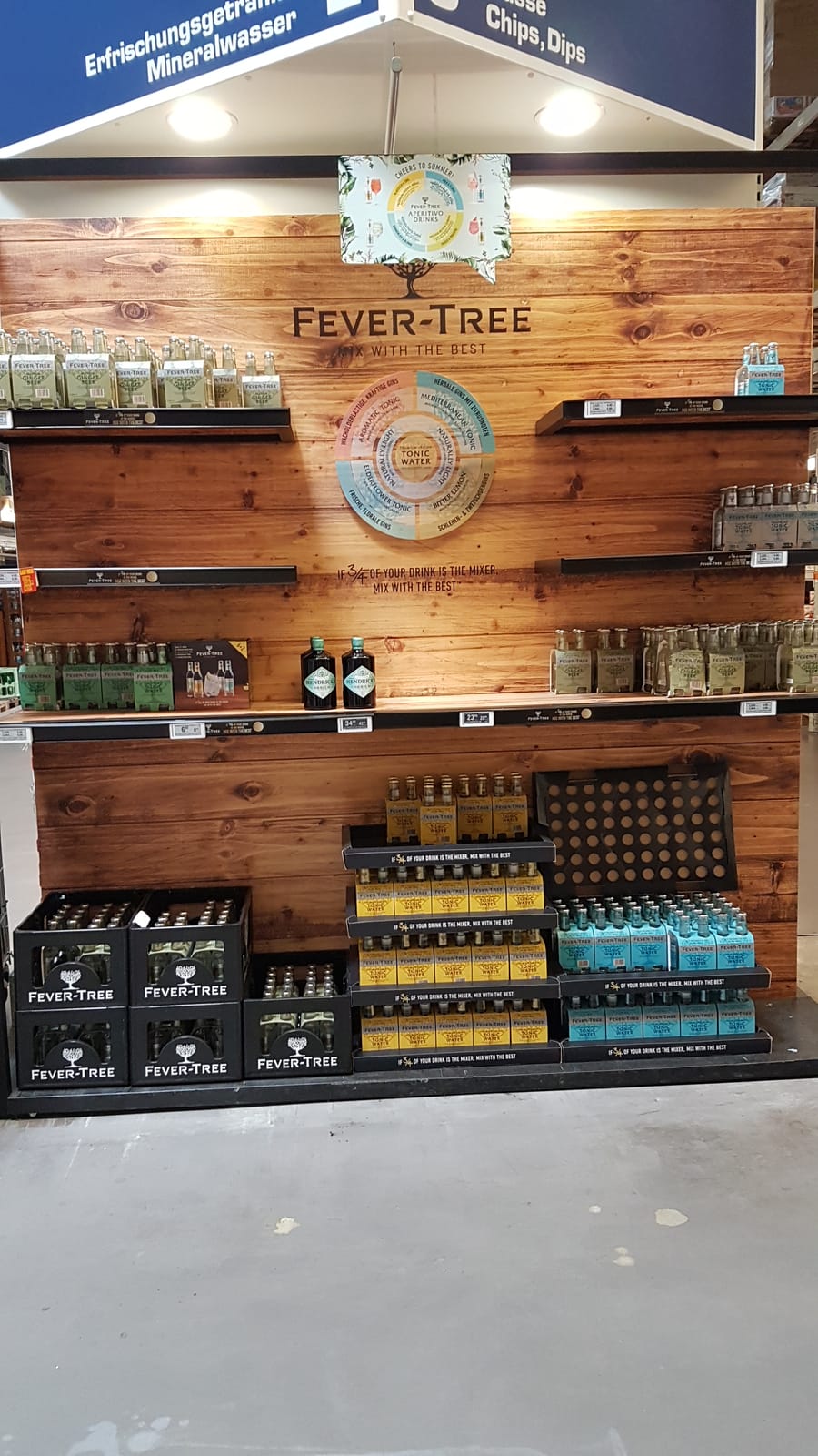 In-store display at Total Wine