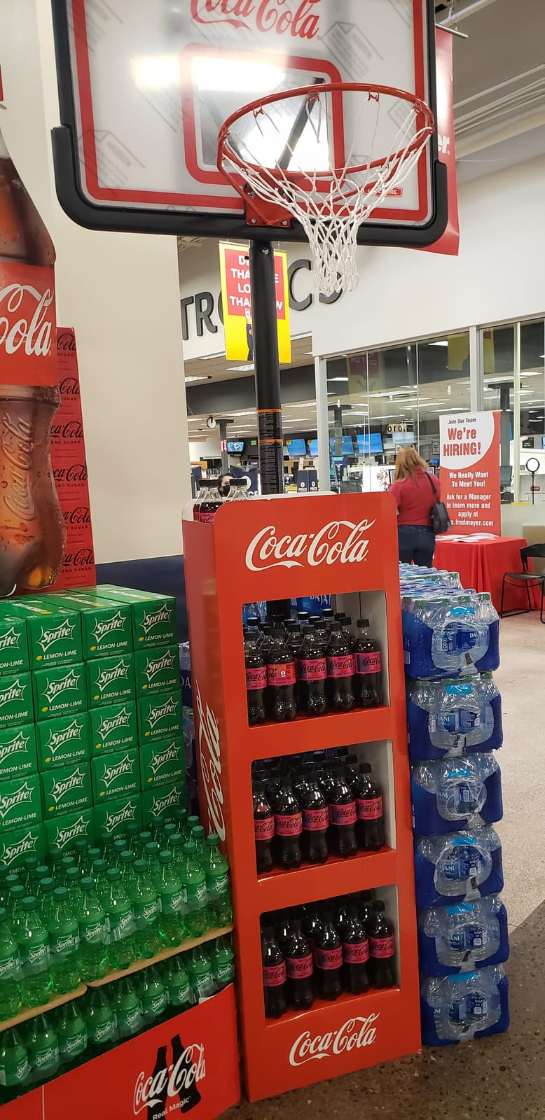 In-store display at SLGA