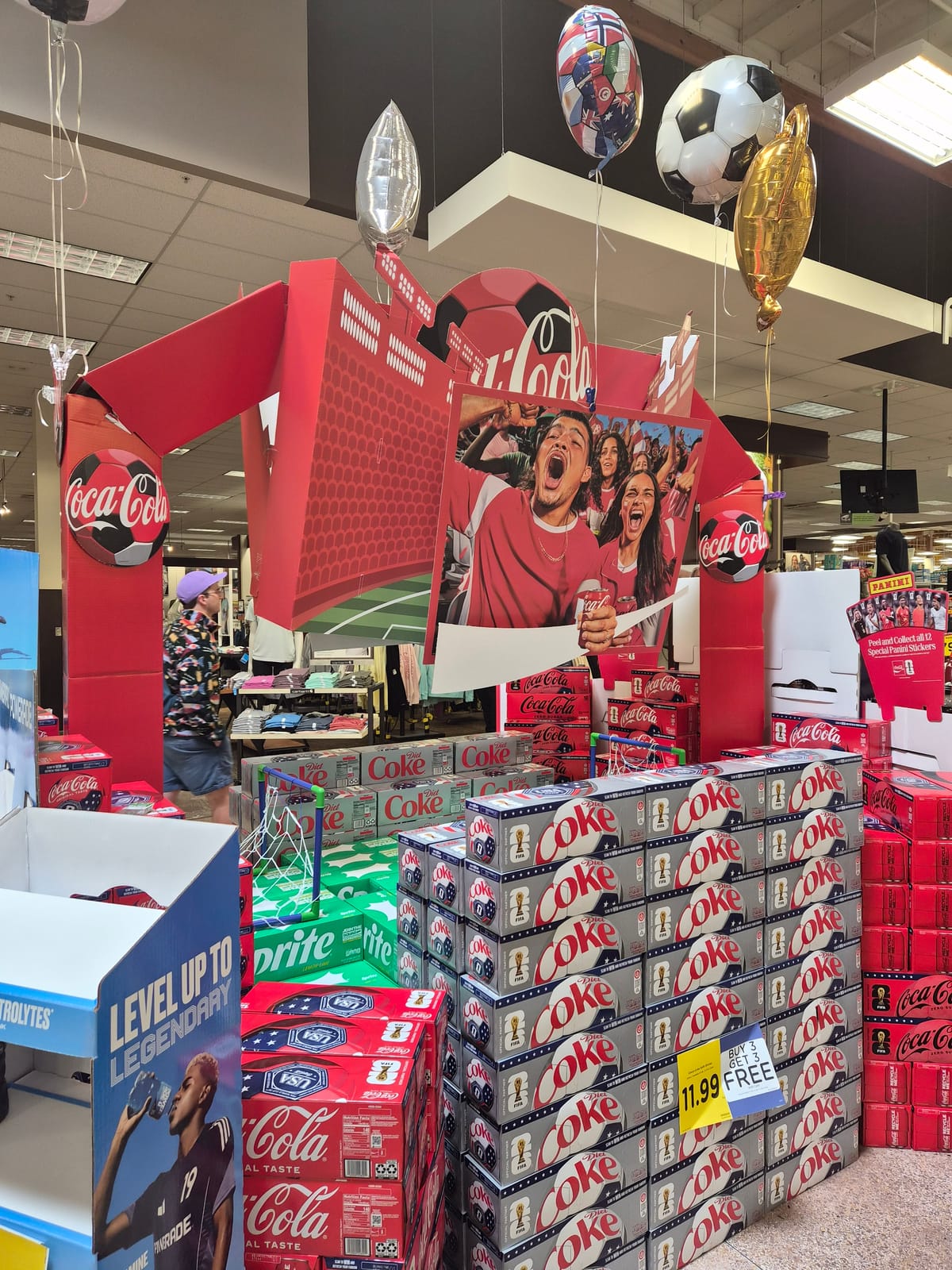 In-store display at Costco