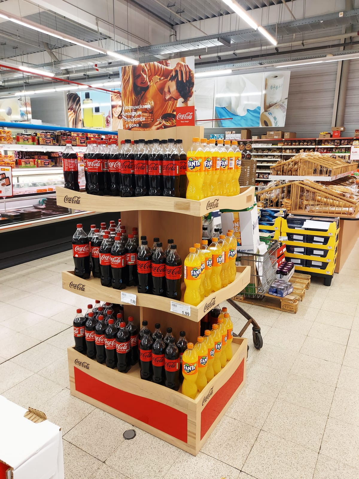 In-store display at Whole Foods