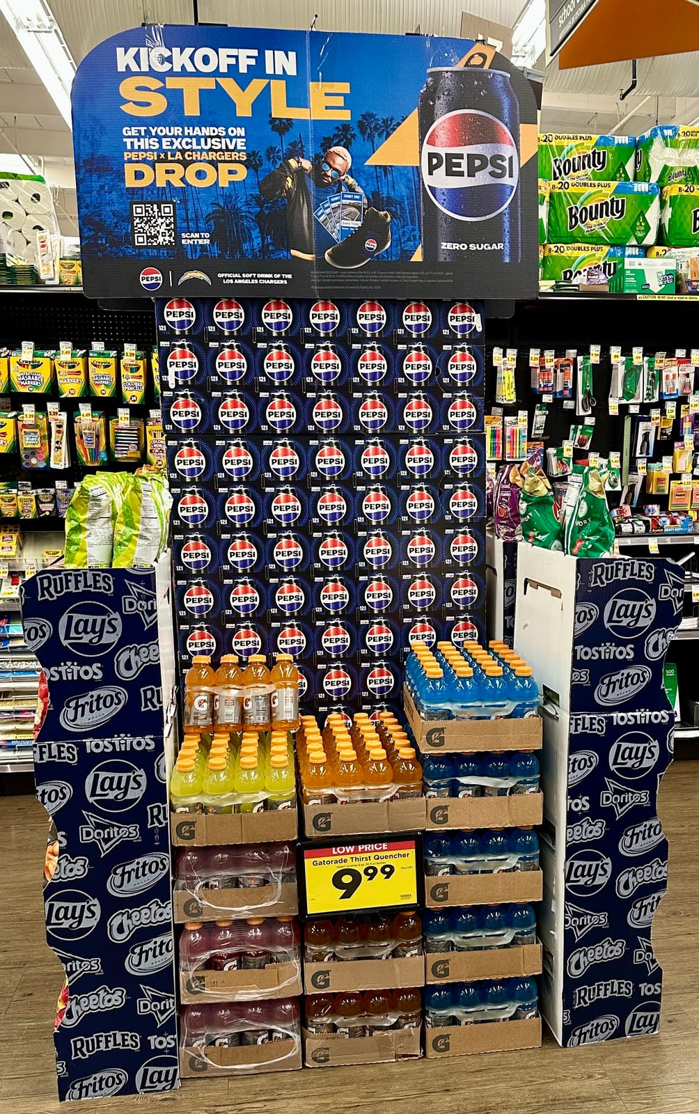 In-store display at LCBO