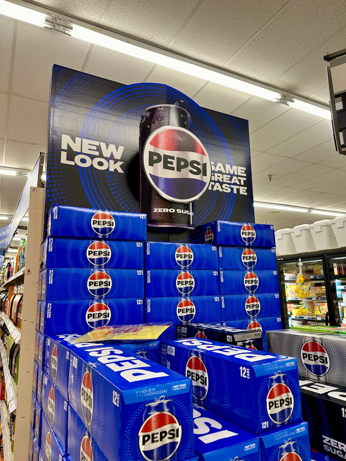In-store display at Costco