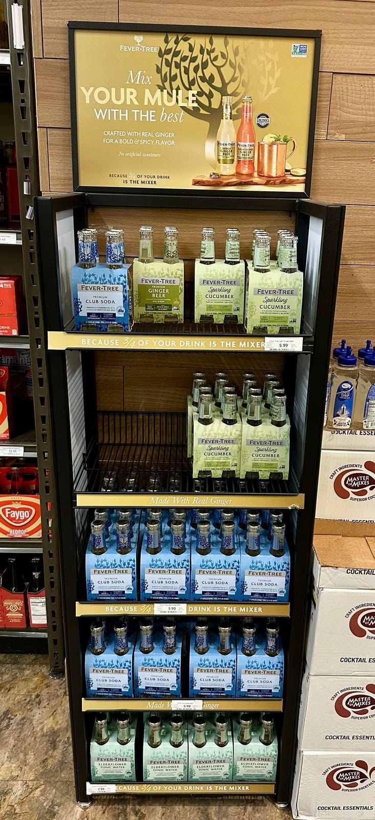 In-store display at Costco