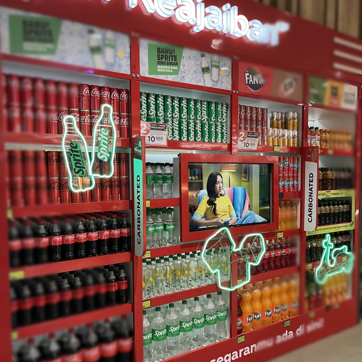In-store display at Total Wine
