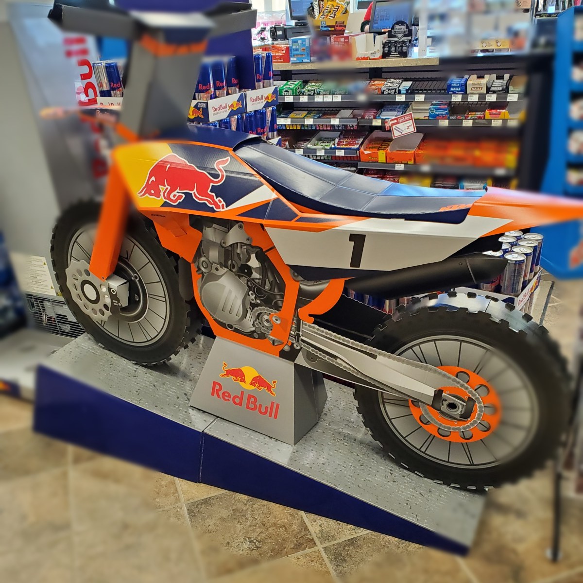 In-store display at Tesco Ireland